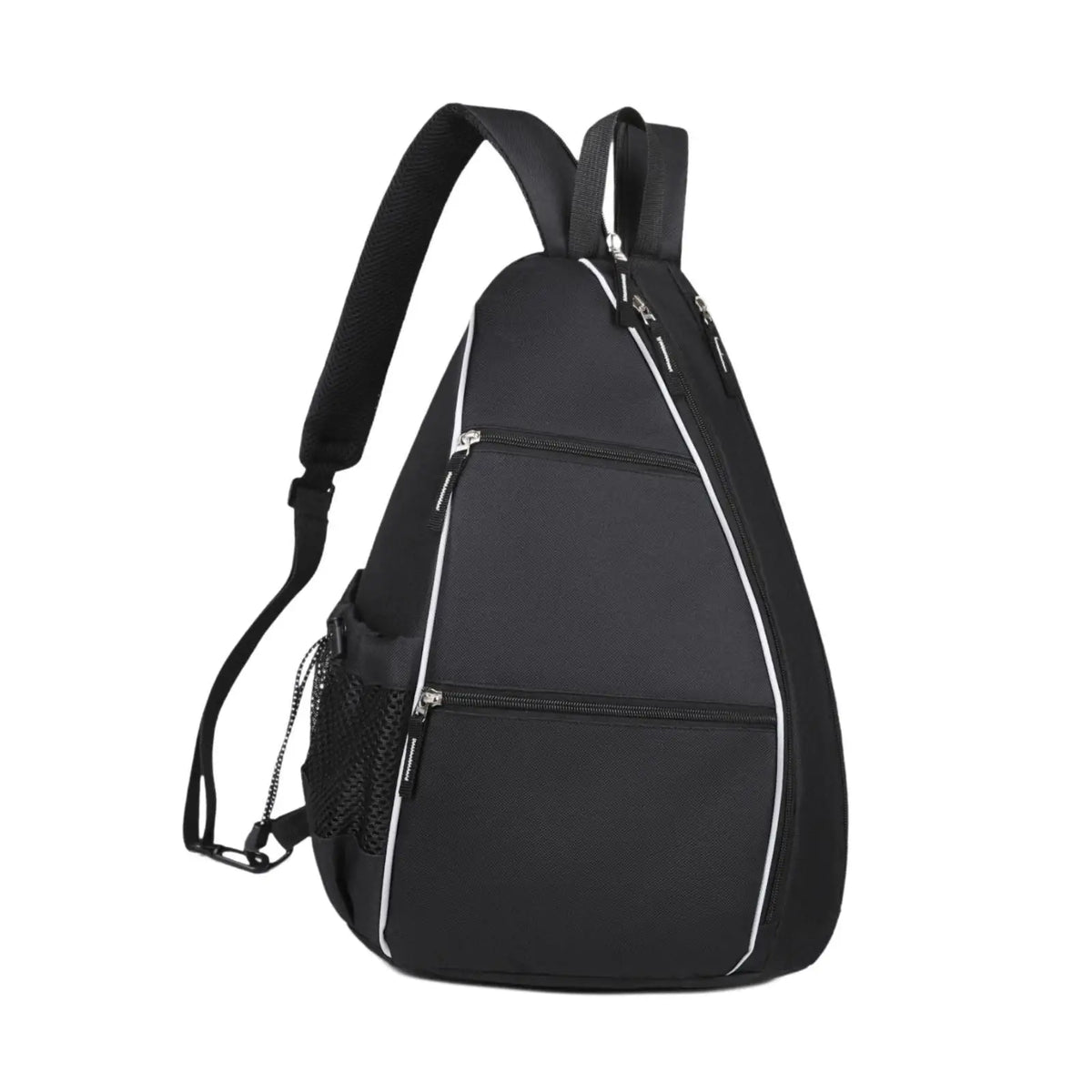 Pickleball Bag Tennis Crossbody Backpack, Sports Backpack with Zipper Closure Adjustable Tennis Racket Bag Sport Accessories