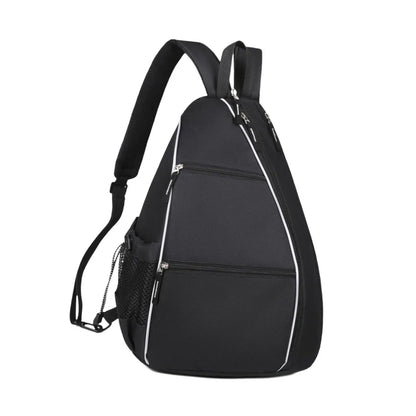 Pickleball Bag Tennis Crossbody Backpack, Sports Backpack with Zipper Closure Adjustable Tennis Racket Bag Sport Accessories