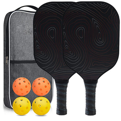 Pickleball Paddles USAPA Approved Set Rackets Honeycomb Core 4 Balls Portable Racquet Cover Carrying Bag Gift Kit Indoor Outdoor
