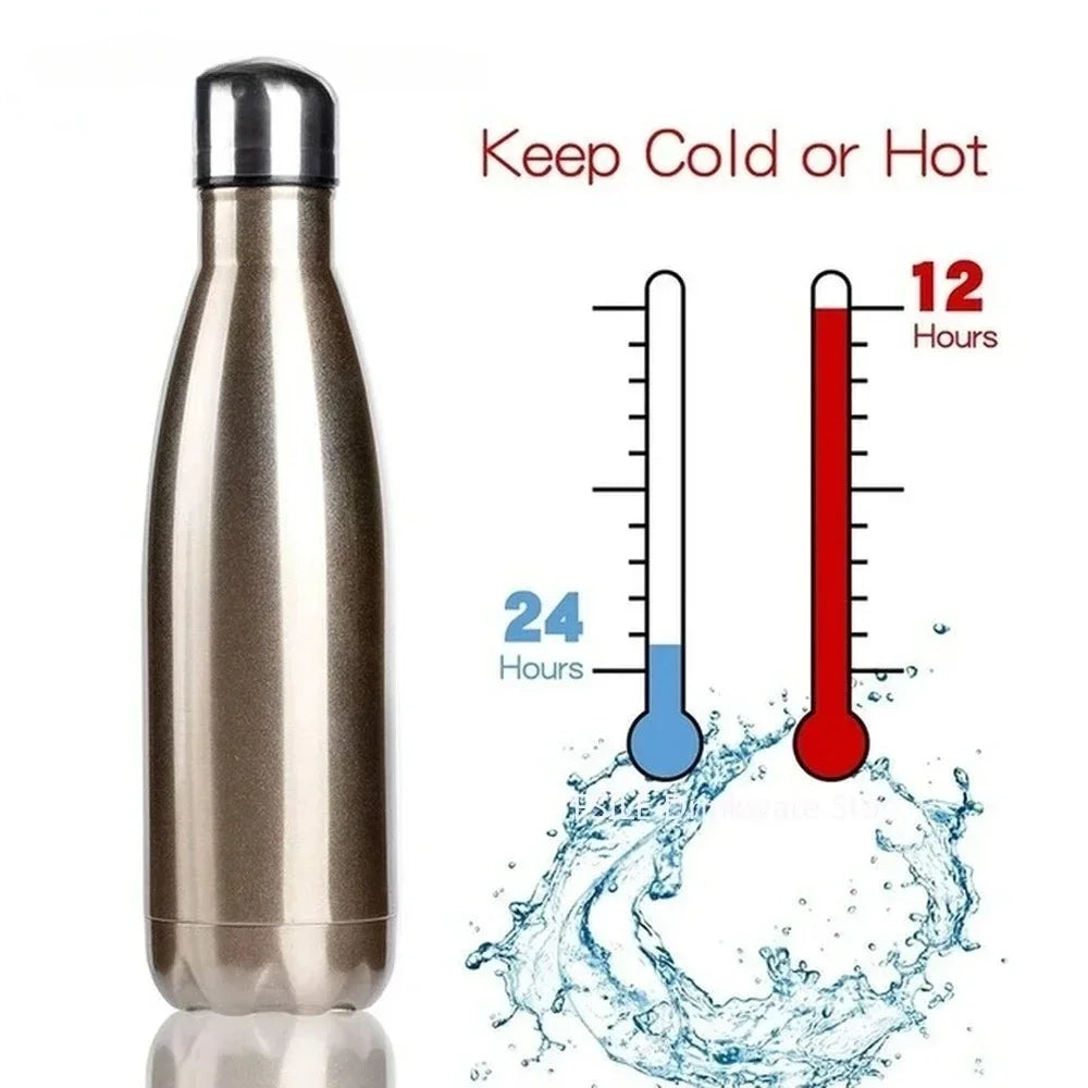 Double-Wall Stainless Steel Water Bottle