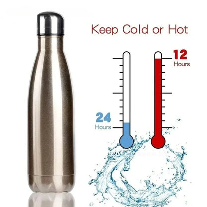 Double-Wall Stainless Steel Water Bottle