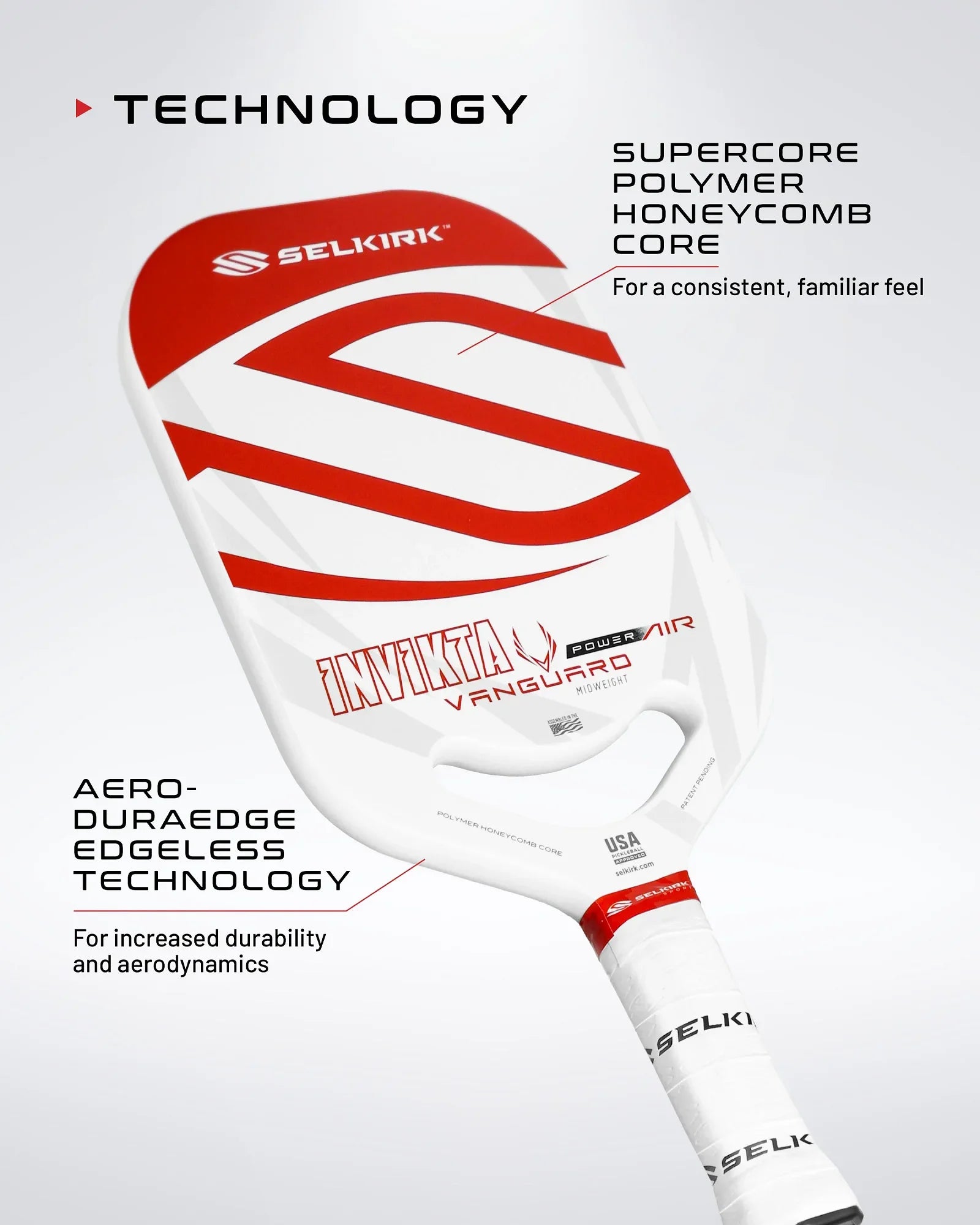 Bold Vibe T700 Pickleball-Paddel – USAPA-genehmigt, Kohlefaser Mit Schaumstoffkanten, Thermogeformt