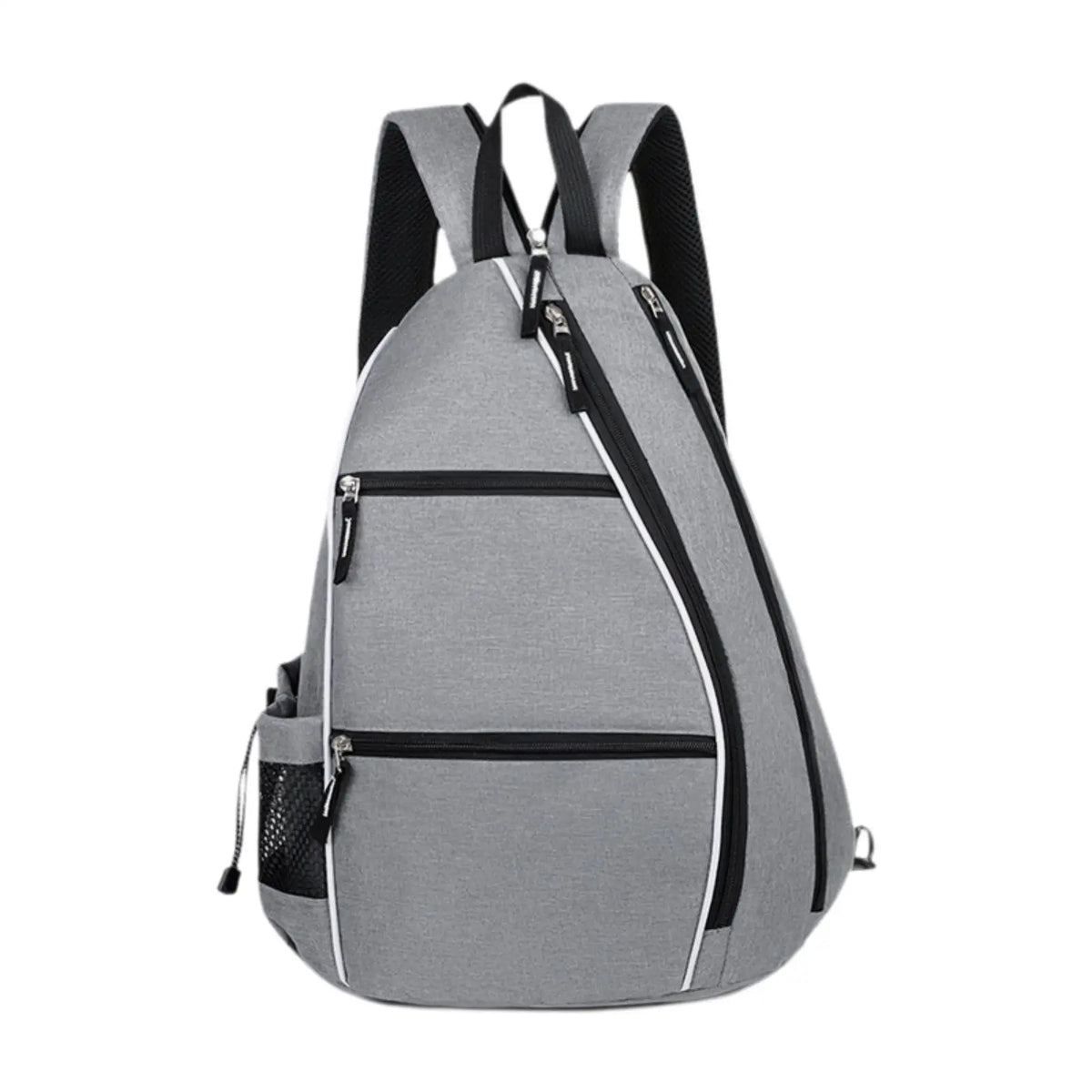 Pickleball Bag Tennis Crossbody Backpack, Sports Backpack with Zipper Closure Adjustable Tennis Racket Bag Sport Accessories